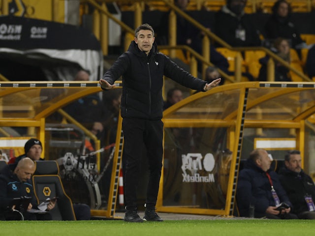 Wolverhampton Wanderers manager Bruno Lage on February 10, 2022