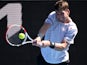 Cameron Norrie in action in January 2022