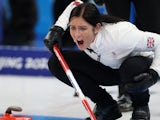 Eve Muirhead pictured at the Beijing 2022 Winter Olympics on February 11, 2022