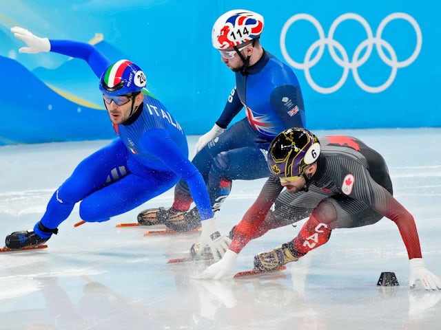 GB's Farrell Treacy finishes ninth in 1500m short track final