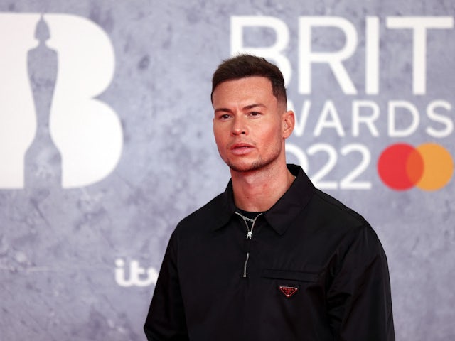 Joel Corry arrives at the Brit Awards on February 8, 2022