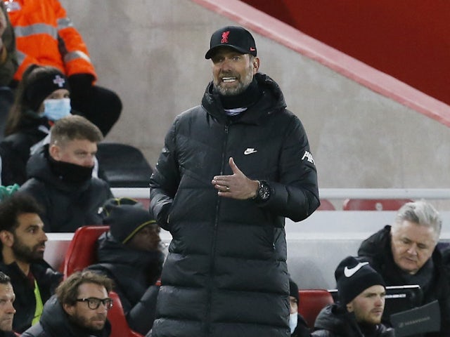 Liverpool's manager Jurgen Klopp on February 10, 2022