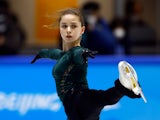 Kamila Valieva pictured at the Beijing 2022 Winter Olympics in February 2022