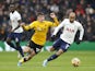 Luke Cundle playing for Wolverhampton Wanderers against Tottenham Hotspur on February 13, 2022.