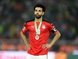 Liverpool and Egypt attacker Mohamed Salah pictured in February 2022
