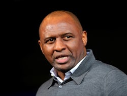 Crystal Palace manager Patrick Vieira before the match on February 5, 2022