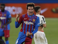 Barcelona's Riqui Puig pictured in August 2021
