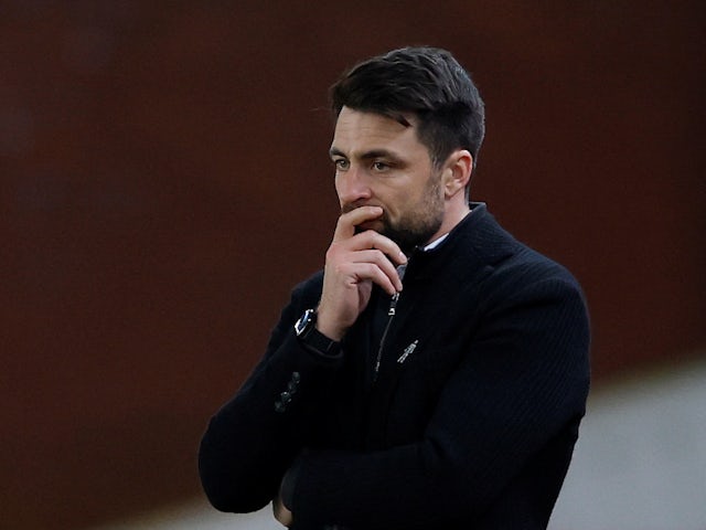 Swansea City manager Russell Martin on February 8, 2022