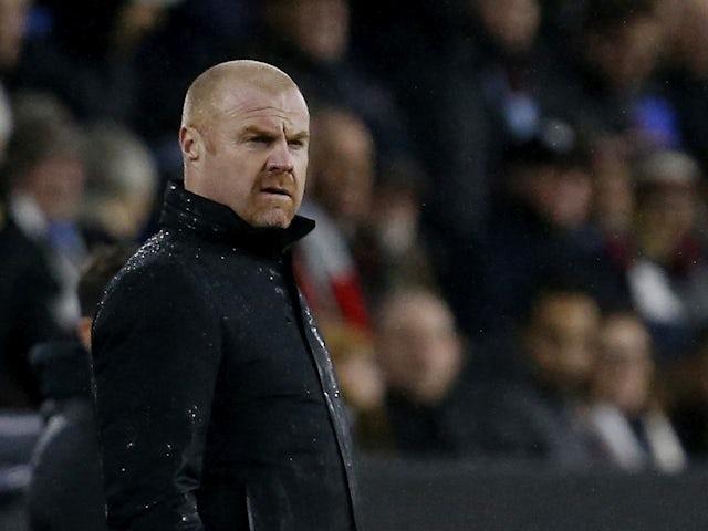 Burnley manager Sean Dyche on February 8, 2022