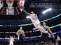 Chicago Bulls forward DeMar DeRozan (11) scores against the San Antonio Spurs during the second half at United Center on February 15, 2022