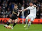  Newcastle United's Kieran Trippier in action with Leeds United's Jack Harrison on January 22, 2022