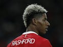 Manchester United attacker Marcus Rashford pictured on February 04, 2022