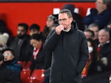 Manchester United interim manager Ralf Rangnick on February 15, 2022
