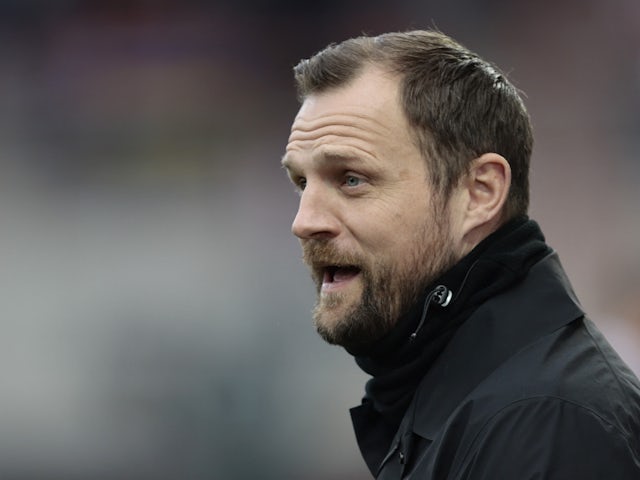 El entrenador del Mainz 05, Bo Svensson, el 26 de febrero de 2022