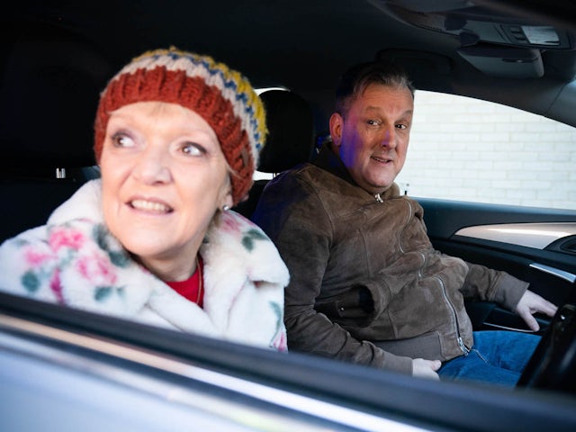 Jean and Harvey on EastEnders on March 1, 2022