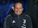 Juventus coach Massimiliano Allegri on February 26, 2022