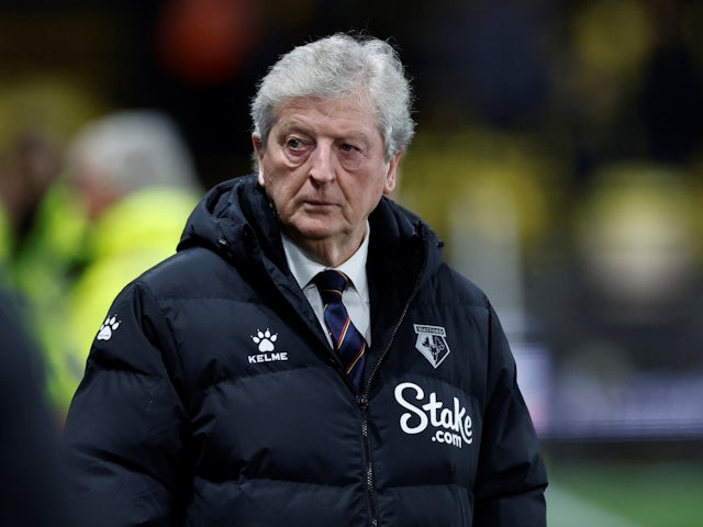  Watford manager Roy Hodgson before the match on February 23, 2022