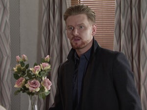 Coronation Street: Gary in a graveside fight at Rick's funeral