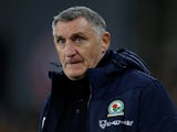 Blackburn Rovers manager Tony Mowbray on February 23, 2022