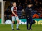  Burnley's Ben Mee leaves the pitch after sustaining an injury on March 1, 2022