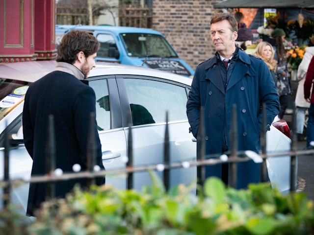 Gray and DCI Arthurs on EastEnders on March 7, 2022