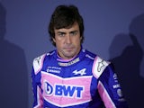Fernando Alonso pictured on February 21, 2022