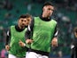  Sporting CP's Goncalo Inacio during the warm up before the match on February 12, 2022
