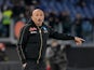 Napoli coach Luciano Spalletti reacts on February 27, 2022