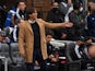 San Jose Earthquakes head coach Matias Almeyda calls out from the sideline during the first half against the New York Red Bulls at PayPal Park on February 26, 2022