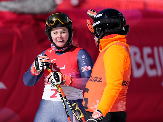 GB's Millie Knight takes Paralympic bronze in downhill skiing