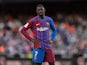 Ousmane Dembele in action for Barcelona in February 2022