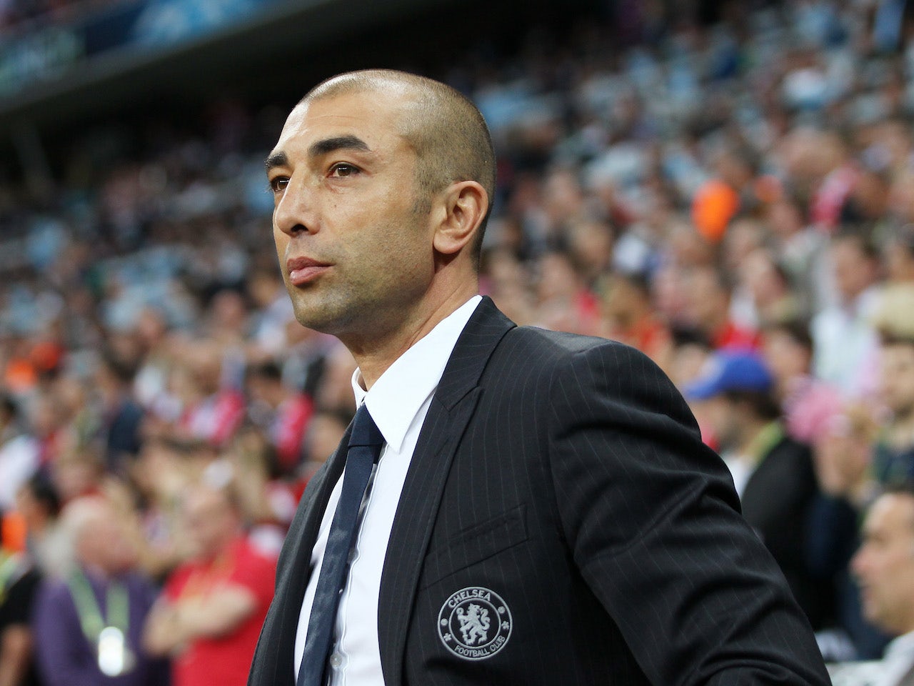 Roberto Di Matteo pictured as Chelsea boss in 2012 - Sports Mole