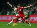 St Mirren's Conor McCarthy in action with Celtic's Jota on March 2, 2022