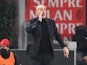 AC Milan coach Stefano Pioli reacts on March 1, 2022