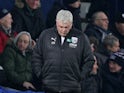 West Bromwich Albion manager Steve Bruce on February 28, 2022