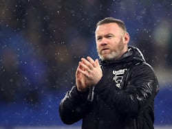 Derby County manager Wayne Rooney after the match on March 1, 2022