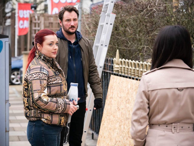 SATURDAY EMBARGO: Whit and Martin on EastEnders on March 15, 2022