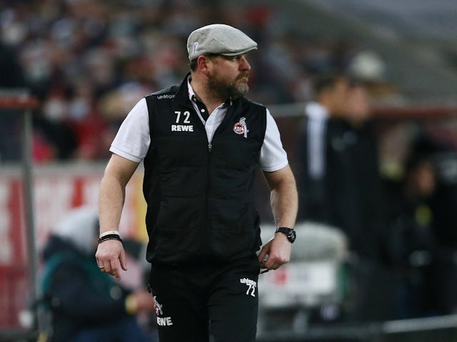 Koln coach Steffen Baumgart on March 6, 2022