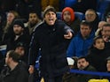 Tottenham Hotspur manager Antonio Conte reacts on March 16, 2022