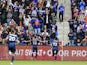 FC Cincinnati defender Ronald Matarrita (22) reacts to the crowd after scoring a goal against Inter Miami CF in the first half at TQL Stadium on March 19, 2022