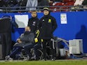 Nashville SC head coach Gary Smith reacts during the match against FC Dallas at Toyota Stadium on March 12, 2022