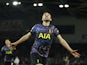 Tottenham Hotspur's Harry Kane celebrates scoring their second goal on March 16, 2022