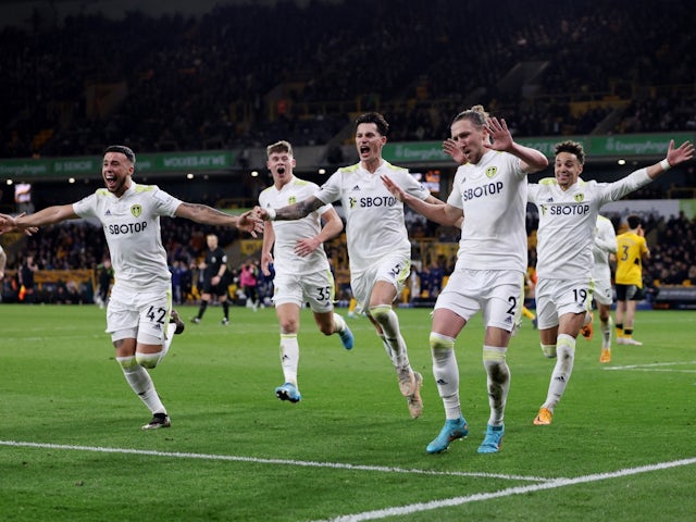 Marsch hails 'emotional' comeback win for injury-hit Leeds over Wolves