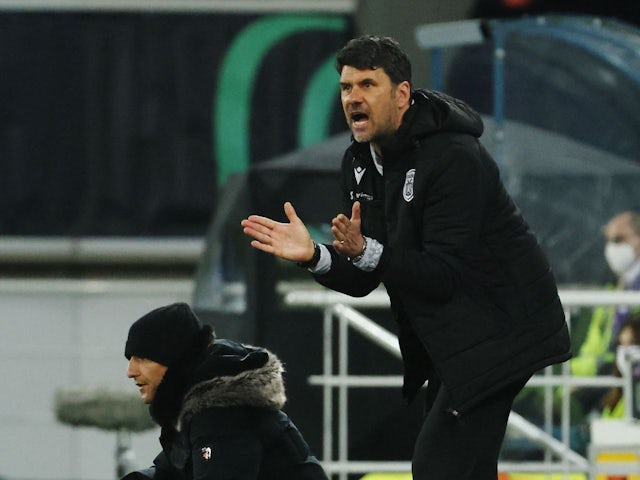 PAOK coach Razvan Lucescu on March 17, 2022