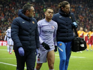 Barcelona injury, suspension list vs. Frankfurt