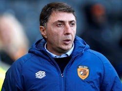 Hull City manager Shota Arveladze on March 19, 2022