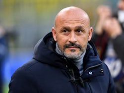 Fiorentina coach Vincenzo Italiano before the match on March 19, 2022
