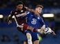  Leicester City's Wesley Fofana in action with Chelsea's Timo Werner on May 18, 2021