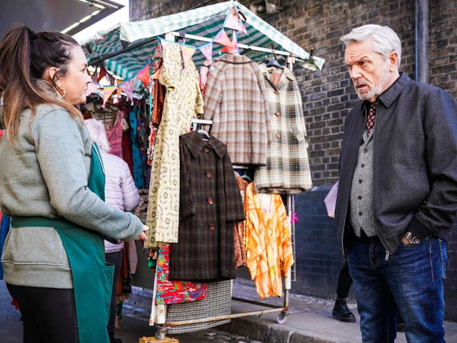 Stacey and Rocky on EastEnders on April 7, 2022