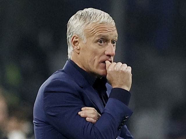 Tréner Francúzska Didier Deschamps 25. marca 2022